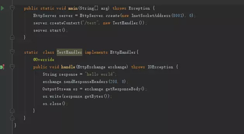 使用Java内置的Http Server服务器构建Web应用